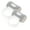 Beige gray, variant on YongCo 2pack Beginner Friendly Drumstick Practice Aid Nonslip Silicone Grip With Control Rings for Drumstick Control