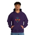 thumbnail image 6 of Lantern Graphic HoodieUnisex Heavy Blend Hooded Sweatshirt Festival Lights, 6 of 9