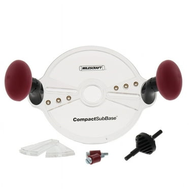 Milescraft  CompactSubBase  8 in. L x 8 in. W Router Attachment