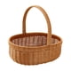 thumbnail image 1 of Cesta tejida a mano, , cesta de regalo vacía, cesta de Picnic de mimbre de imitación, cestas de flores para dulces, frutas de Picnic S, 1 of 9