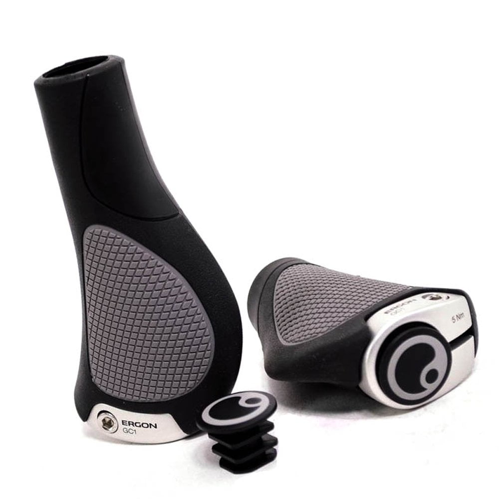 Ergon GC1 Ergonomic Handlebar Grips Black/Grey