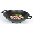 thumbnail image 5 of Lodge Logic 9" Cast Iron Mini Wok with double loop handles, L9MW, 5 of 12