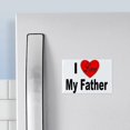 thumbnail image 3 of CafePress - I Love My Father - Rectangle Magnet, 2"x3" Refrigerator Magnet, 3 of 3