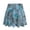 Blue Tree Pattern, variant on Polyester Spandex Fabric Tennis Skirt for Golf Pickleball Yoga, Built-in Shorts 2 Side Pockets Golf Skirts, Irish Flag Clover
