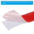 thumbnail image 4 of Unique Bargains Reflective Tape, 8' x 10 Ft Waterproof High Visibility Warning Safety Tape, Red, 4 of 6