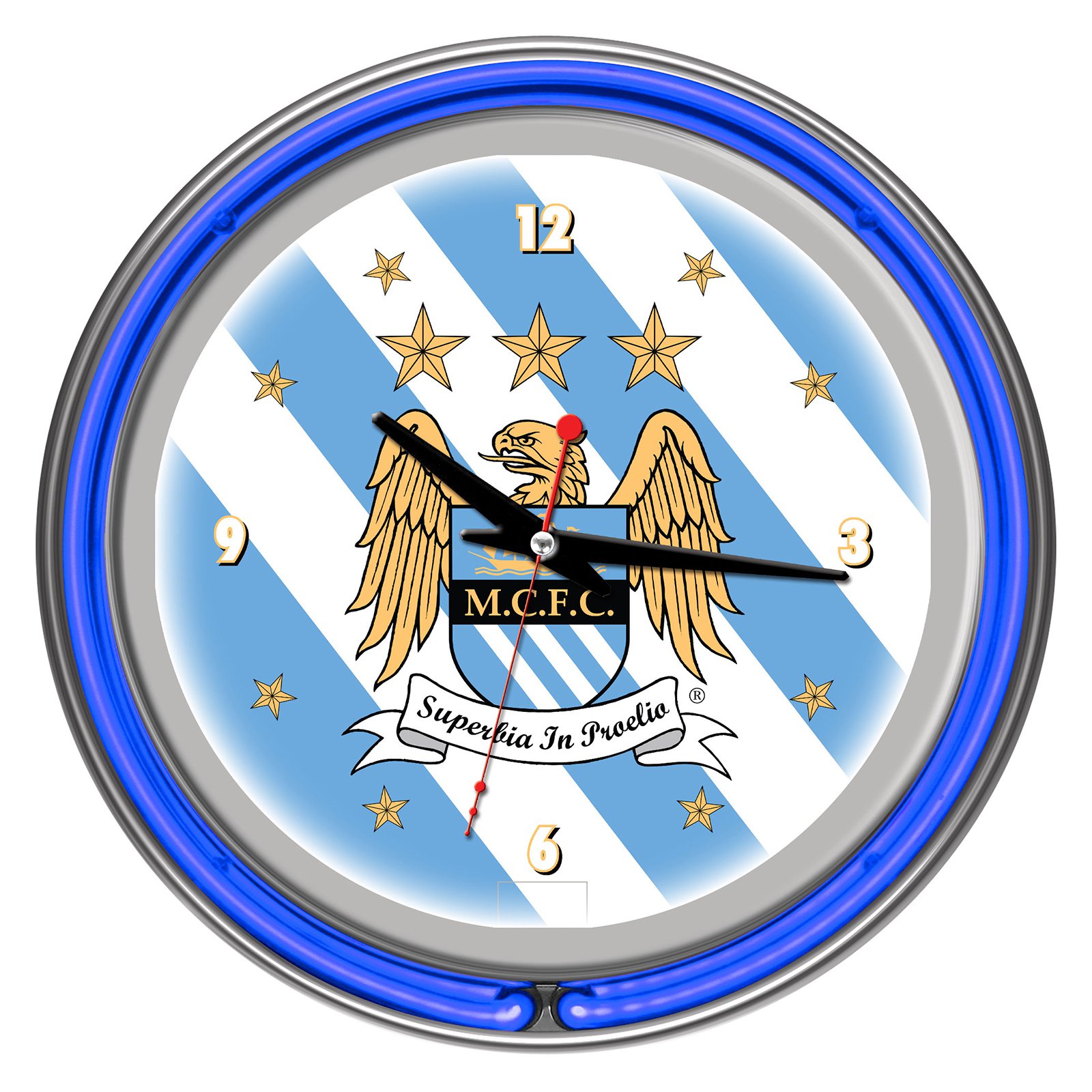 Premier League Manchester City Chrome Double Rung Neon ...