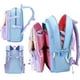 thumbnail image 5 of （azul）Mochila bonita para niñas, mochila escolar ligera, mochila de viaje informal, mochila duradera para niños/niñas, 5 of 5