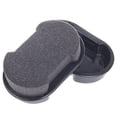 thumbnail image 2 of HONMEET Portable Shoe Shine Brush with Black Wax Polish for Water Resistant Shoe Care, 2 of 7