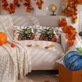 thumbnail image 2 of Fall Pillow Covers 12x20 Inch Fall Thanksgiving Gray Polka dots Orange Pumpkins Lumbar Pillow Covers Polyester Fall Decoration for Home couch YZT-072A12, 2 of 6