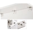 thumbnail image 5 of Hweilai 20 Pcs Support d'Étagère en Acier Inoxydable Support d'Angle en Métal Lourd, 5 of 5