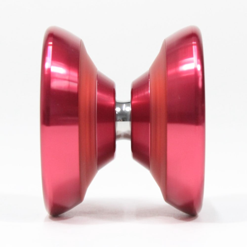 C3yoyodesign SHXF Speedaholic XF Yo-Yo - Aluminum and PC Body with PC Caps (Red)