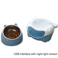 thumbnail image 1 of Automatic Cat Fountain LED Filtering Silent Pet Drinking Dispenser Cat Food Bowl, 1 of 10