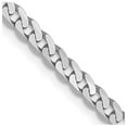 thumbnail image 4 of FJC Finejewelers 14 kt White Gold Flat Beveled Curb Chain Bracelet 8 Inches x 2.9 mm, 4 of 6