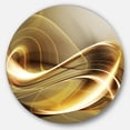 thumbnail image 2 of Designart - Elegant Sofa' Disc Large Abstract Circle Metal Wall Art, 2 of 4