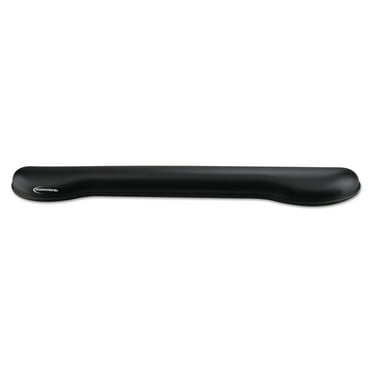Innovera IVR51451 18.5 in. x 2.87 in. Softskin Gel Keyboard Wrist Rest - Black