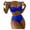 T#Blue, variant on RYDCOT Women's Triangle Bikini String Bikini Set Two Piece Swimsuit Bathing Suits for Women Deep V Halter Swimsuits for Women 2 Piece Clearance