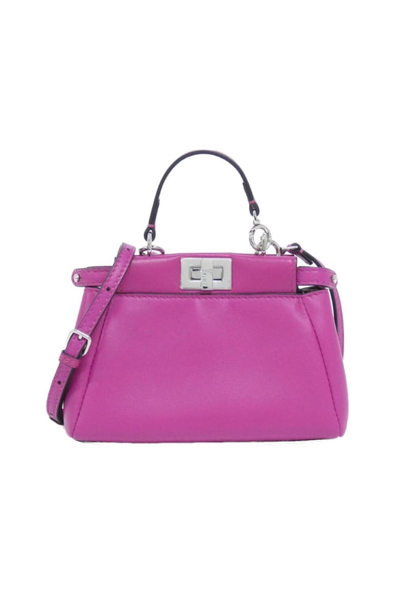 Pre-Owned Fendi Micro Peekaboo 8M0355 K47 Handbag
