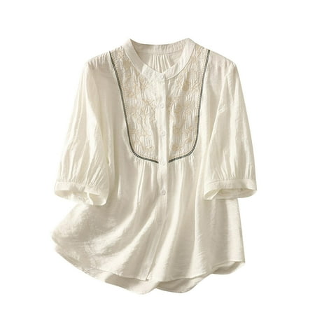 My Items Women’s Spring Blouses Womens Tops Spring 3 Quarter Length Sleeve Tops Women’s Blouses My Order