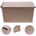 thumbnail image 4 of HAR Adhesive Non-stick Loaf Pan with Lid Carbon Steel Toast Mold, 4 of 8