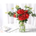 thumbnail image 4 of 17" Artificial Plastic Red Rose, by Coolmade, 4 of 6