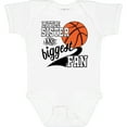 thumbnail image 3 of Inktastic Little Sister and Biggest Fan Basketball Player Girls Baby Bodysuit, 3 of 5