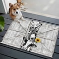 thumbnail image 3 of Bathroom Rugs 2x3 Ft, Grey Farmhouse Non Slip Area Rugs for Kitchen Bedroom Entryway, Vintage Sunflowers Animals Printed Washable Carpet Runner Rug Floor Mats for Bedroom Home Decor, 3 of 8