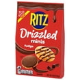 thumbnail image 5 of RITZ Drizzled Minis Fudge Crackers, Snacks for Kids and Adults, Party Snacks, 8 oz, 5 of 13