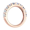 thumbnail image 2 of 1 1/2 Carat Diamond Wedding Band Ring in 14K Rose Gold (Ring Size 4.75) (SI1-SI2 Clarity), 2 of 4