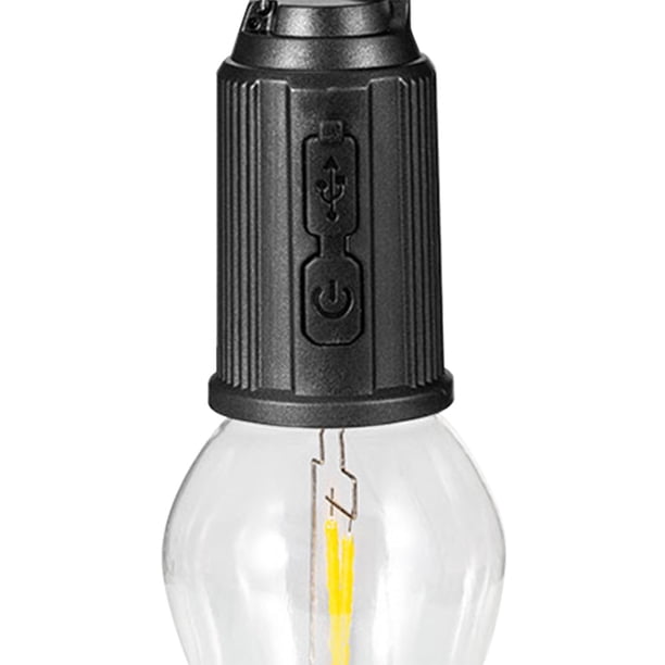 Lámpara LED de camping Wdftyju portátil 600 mAh para senderismo y pesca