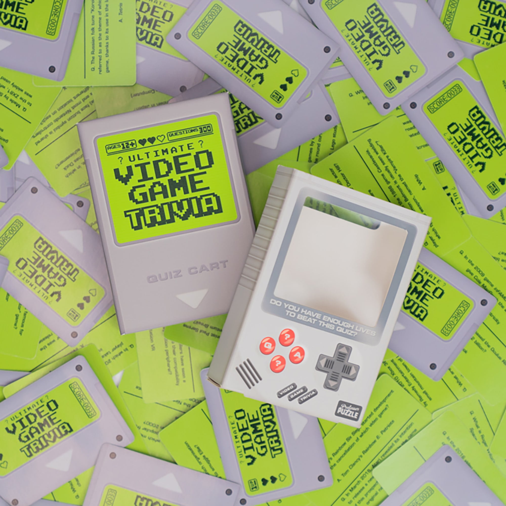 Professor Puzzle: Ultimate Video Game Trivia - Party Game, 300 Questions About All Things Gaming, Do You Have Enough Lives to Beat This Quiz, Ages 12+