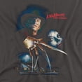thumbnail image 2 of Nightmare On Elm Street Elm Street Poster Women's T Shirt, Charcoal, 2X-Large, 2 of 6