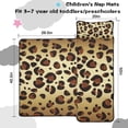 thumbnail image 5 of Gold and Brown Of Leopard Print Toddler Nap Mats for Kids Preschool,Sleeping Mat Bag or Kids,Toddler Sleeping Bag,Toddler Nap Mat or Daycare, 5 of 6
