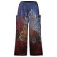 thumbnail image 5 of Pantalones sueltos informales Vintage con estampado de luna y sol para mujer, pantalones de pierna ancha informales, pantalones largos con bolsillo Fridja  hfkajh101486, 5 of 5