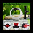 thumbnail image 4 of 3X 3/4 Garden Irrigation Device Venturi Fertilizer Injector Switch Water Tube Kit,3 *Venturi tube 3 *Irrigation Water Hose 3 *Flow Control Switch 3 *Metal Mesh Filter,black, 4 of 8