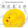 thumbnail image 4 of Exquisite Baby Plate Silicone Toddler Plates Suction Placemat Divided Dishes For Kids And Infants One-piece Strong Suction, Bpa Free, Microwave Dishwa, 4 of 5