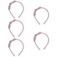 thumbnail image 3 of WORGEOUS 5-Pack Pink Hair Headbands for Women and Girls, Stylish Accessories for Everyday Wear, 3 of 8