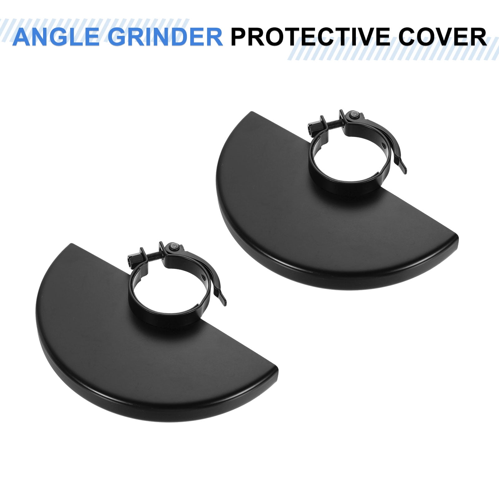 Uxcell 2pcs Grinder Guard 9" 245mm Dia Metal Adjustable Angle Grinder Protector Cover