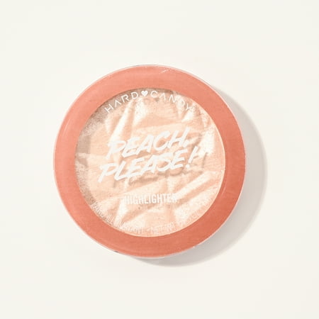 Hard Candy Just Glow Highlighter, Pressed Powder, Shimmery Glow, Peach, Please!, Rosy Gold Trio 0.25 OZ