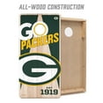 thumbnail image 4 of YouTheFan NFL Green Bay Packers 2' x 4' cornhole Game, 4 of 6