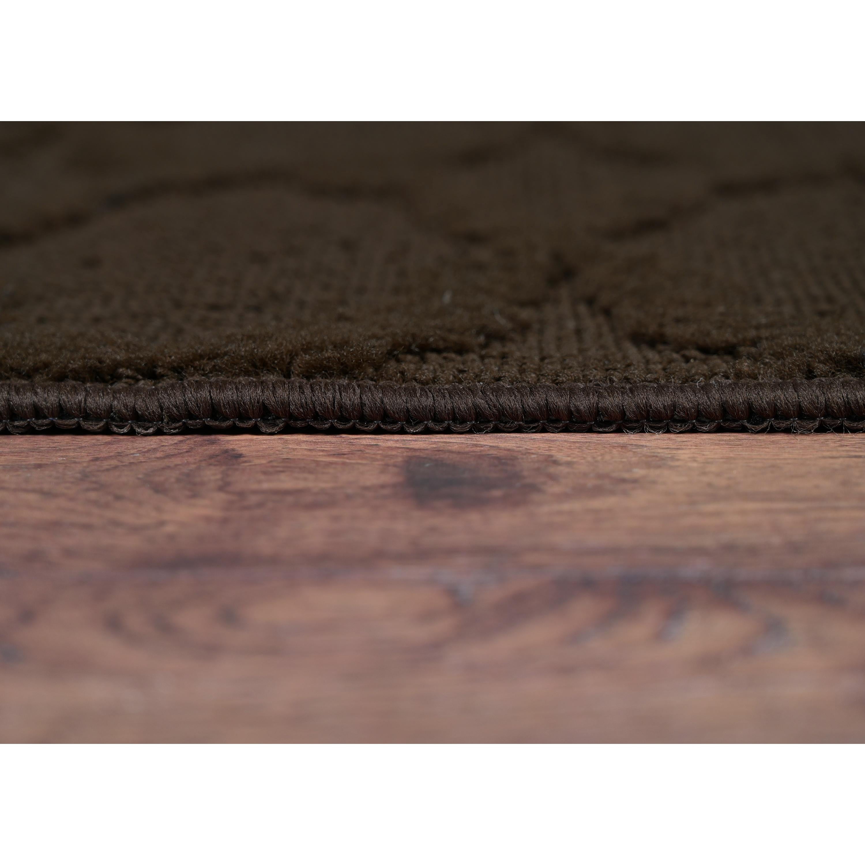 Garland Rug Sparta Mocha Large Indoor Area Rug, 12' x 15'