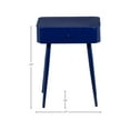 thumbnail image 3 of Meridian Furniture Rylan Navy Metal Night Stand, 3 of 5