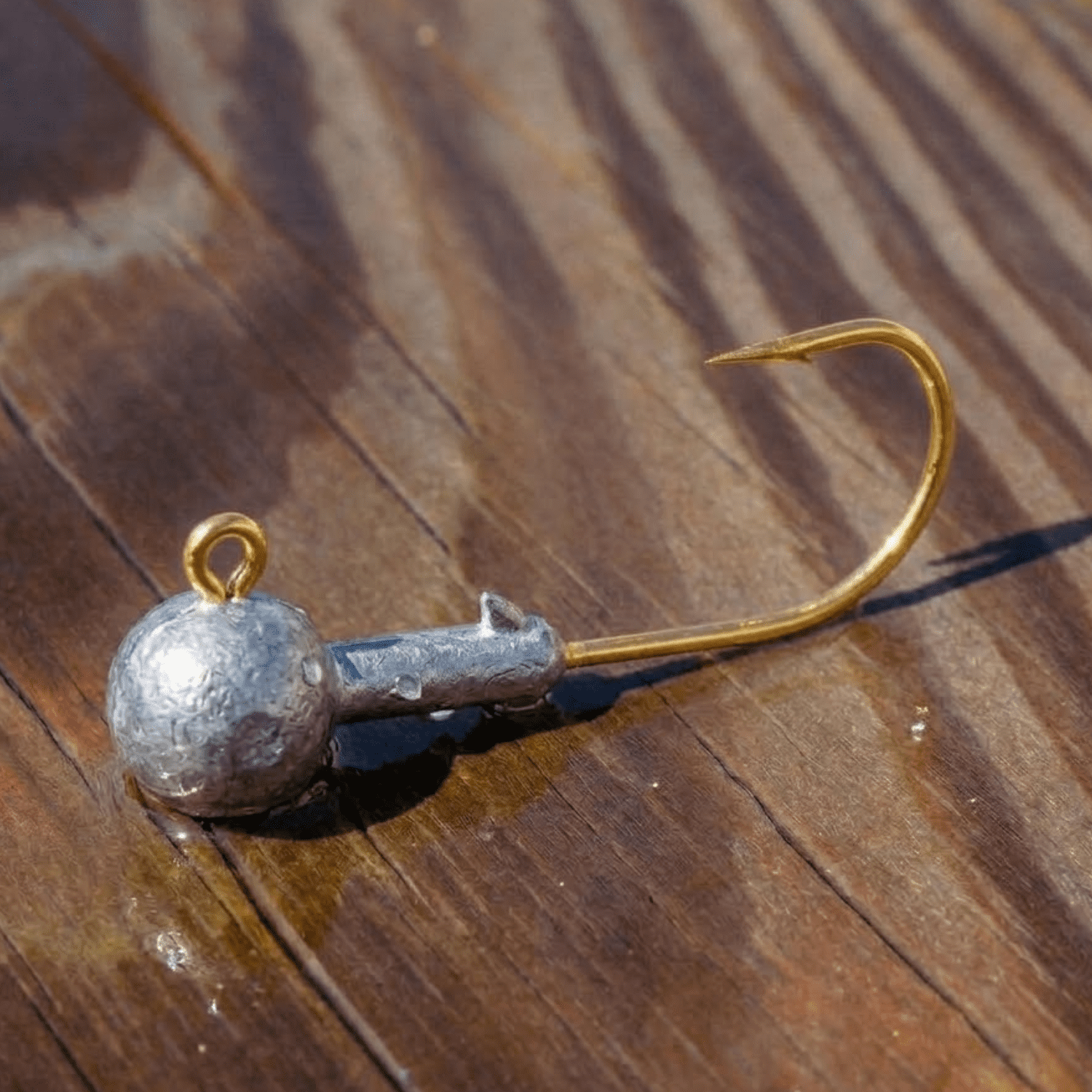 Tsunami Saltwater Jig Head – Natural Finish – 1/4 oz