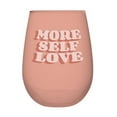thumbnail image 3 of SLANT COLLECTIONS More Self Love Jumbo Stemless Wine Glass in Pink, 3 of 5