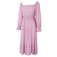 thumbnail image 3 of Monfince Victorian Nightgown Long Sleeve Vintage Old Fashioned Gown Costume for Women US 6-14, 3 of 9