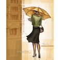 thumbnail image 2 of Golden Rain Paris Poster Print by Andrea Laliberte (10 x 12), 2 of 2