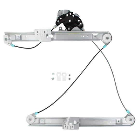 TRQ Front Power Window Regulator Driver Side Left LH for BMW 3 Series E46 WRA51464 Fits select: 2001-2005 BMW 325, 1999-2000 BMW 323