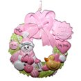 thumbnail image 2 of Baby Wreath with Duck - Girl - Personalized Ornament - Baby's First Christmas - 1st Xmas - Perfect Stocking Stuffer - Great Gift Ideas, 2 of 2