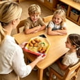 thumbnail image 5 of 10-Pack Pencil Shaped Paper Plates - Back to School Party Supplies, Cute School-Themed Disposable Trays for Classroom, Picnic & First Day Celebrations, 5 of 5