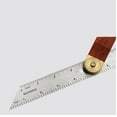 thumbnail image 3 of Bevel Angle Ruler Horizontal Sliding Carpenter's Gauge Angle Detector Wood Marker Measuring Tool, 3 of 18