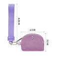 thumbnail image 2 of Cartera de pulsera Mum's Memory Mini con cremallera para mujer, color morado, 2 of 6